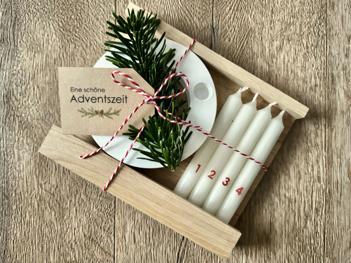 MINI Adventskranz to go Velvet Design