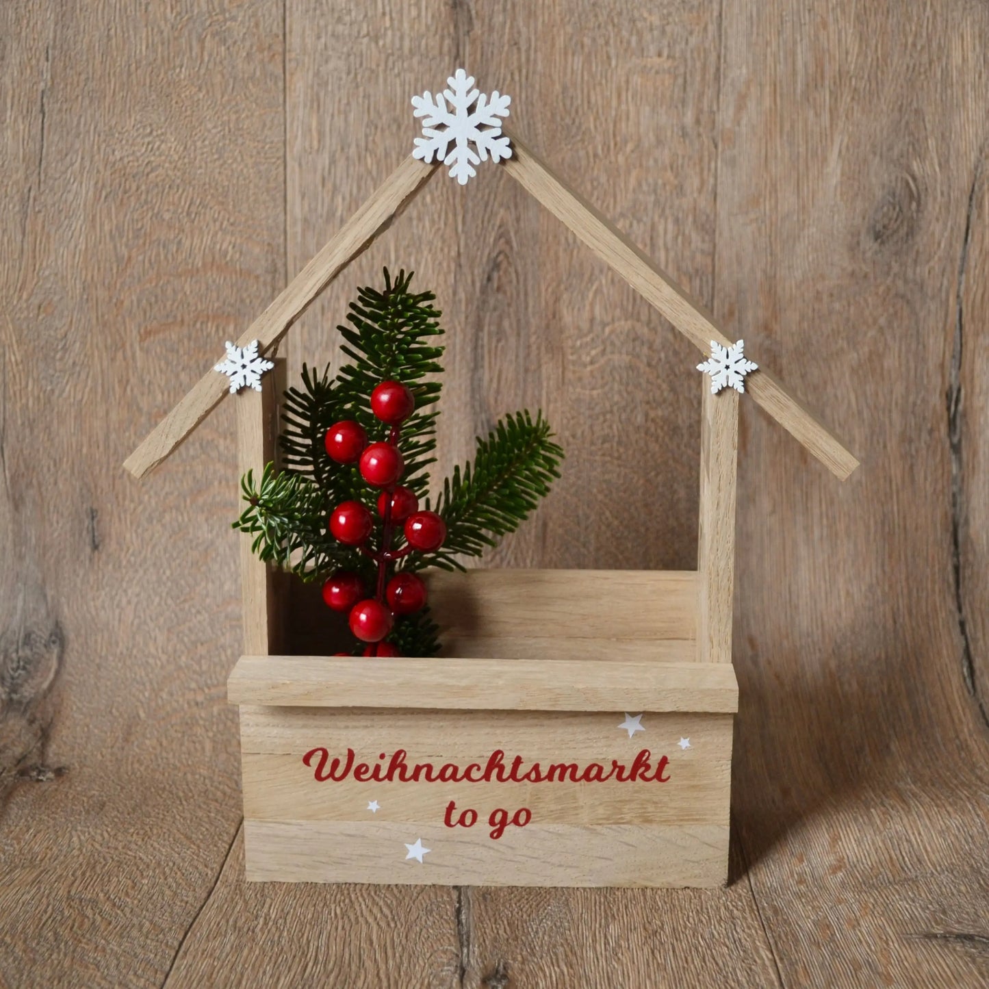 Weihnachtsmarkt to go BOX zum selbst befallen